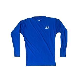 Under Armour Mens XL Blue Long Sleeve Compression Shirt